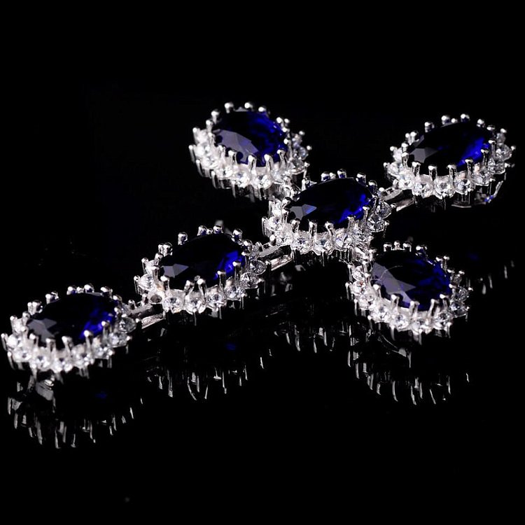 Подвеска "Крестик" (фианит) 131900 от ювелирного магазина Оникс - 1