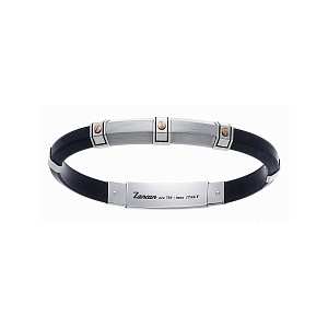 Мужское кольцо с черной шпинелью 