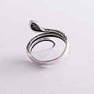Серебряное кольцо "Змея" 112613 от ювелирного магазина Оникс - 5