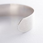 Жорсткий браслет ручної роботи зі срібла 141381 от ювелирного магазина Оникс - 10
