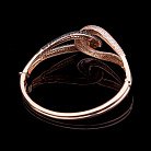 Золотой браслет с фианитами б01704 от ювелирного магазина Оникс - 1