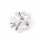 Срібна брошка "Квітка" 16107 от ювелирного магазина Оникс - 1