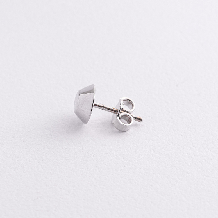 Чоловіча моносережка у сріблі Zancan ESO020 від ювелірного магазину Онікс - 1