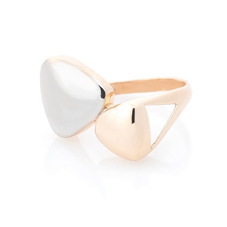 Золота каблучка без каменів к05537 - 1 Золота каблучка без каменів к05537 від ювелірного магазину Онікс - 1