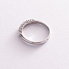 Золотое кольцо "Николь" с бриллиантами 101-10098(2.5) от ювелирного магазина Оникс - 4