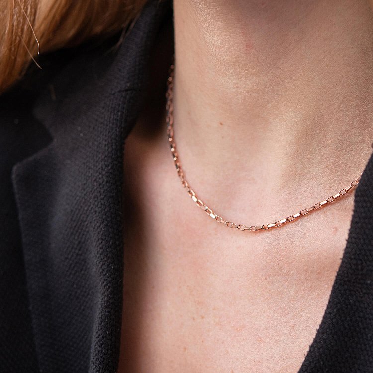 Золотая цепочка "Якорное плетение" (2 мм) ц00358-2 от ювелирного магазина Оникс - 1