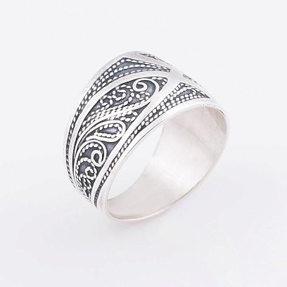 Серебряное кольцо 11045