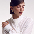 Серьги "Melaine" в желтом золоте с09150 от ювелирного магазина Оникс - 12