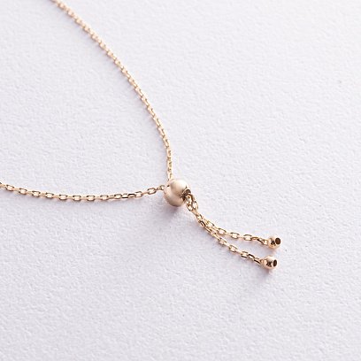 Золотой браслет "Переплетение" б04374 №8