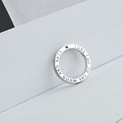 Срібний перстень ручної роботи  "Зізнання" з сапфіром priznanie от ювелирного магазина Оникс - 2