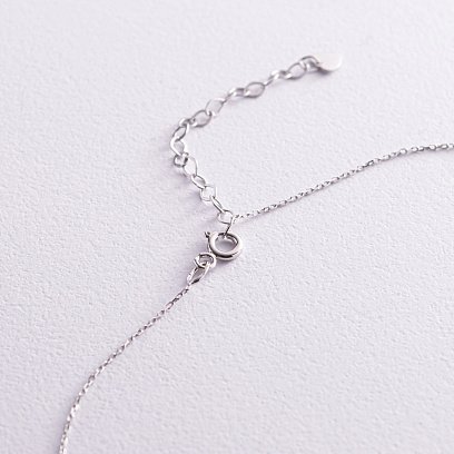 Подвійне золоте кольє "Кулька і серце" кол02279 №7