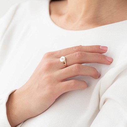 Золотое кольцо "Полярная звезда" к06604 №4