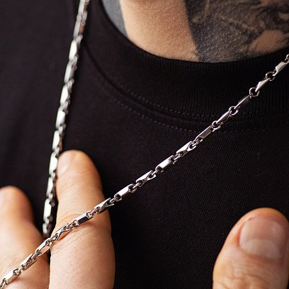 Мужская золотая цепочка ц00539 №6