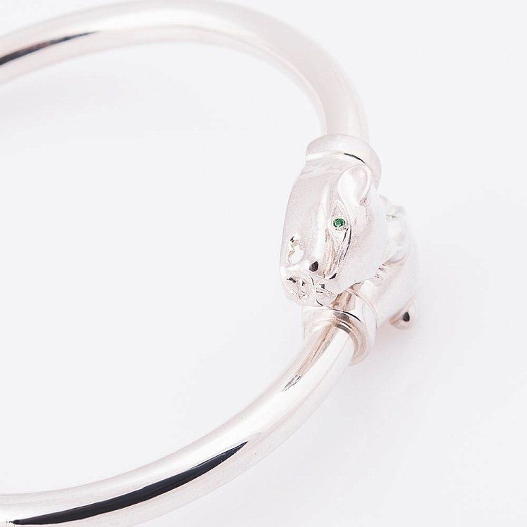 Серебряный браслет с Пантерами 141169 от ювелирного магазина Оникс - 3