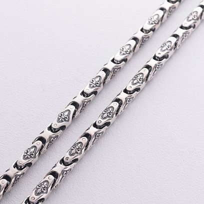 Чоловічий срібний ланцюжок 525ц №6