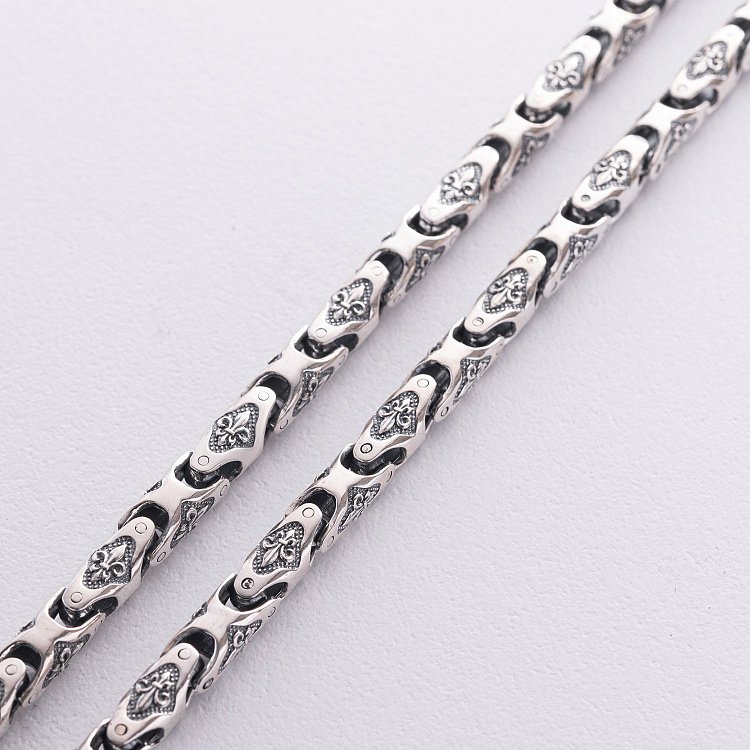 Чоловічий срібний ланцюжок 525ц від ювелірного магазину Онікс - 5