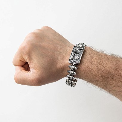 Мужской браслет "Минное поле" Zancan EXB831 №2