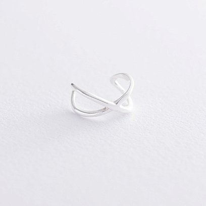 Сережка - каффа в сріблі 122665 №5