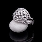 Эксклюзивное золотое кольцо с бриллиантами MB2570Rgm от ювелирного магазина Оникс - 4
