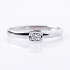 Золотое помолвочное кольцо "Сердце" с бриллиантом р0692б от ювелирного магазина Оникс - 3