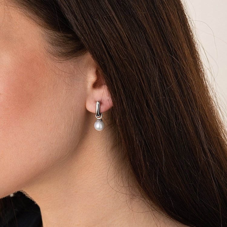 Золоті сережки з перлами с05836 від ювелірного магазину Онікс - 5