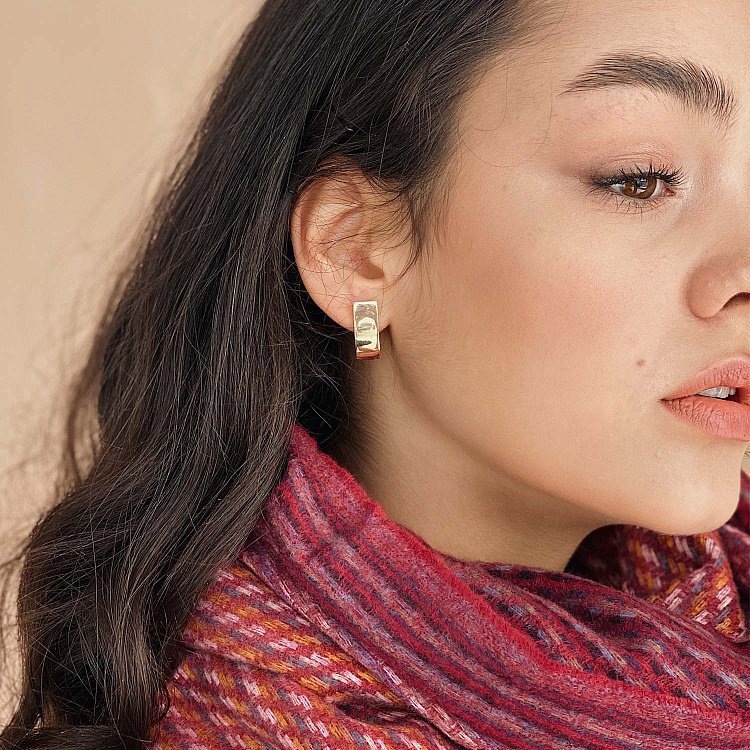 Сережки "Бездоганність" в жовтому золоті с07000 від ювелірного магазину Онікс - 7