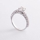 Помолвочное золотое кольцо с бриллиантами 221971121 от ювелирного магазина Оникс