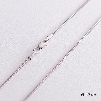 Золотая цепочка плетение Снейк (1.2 мм) ц00210-1.2