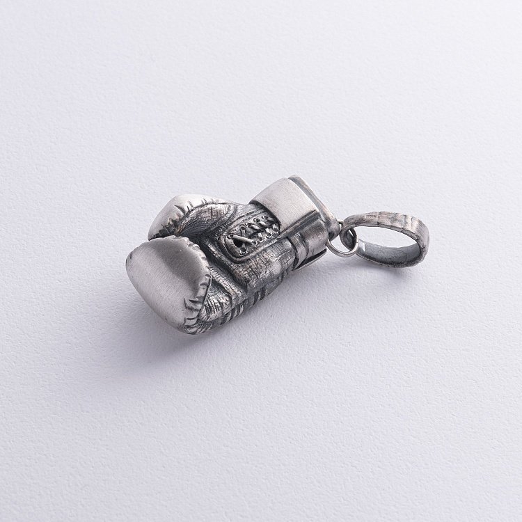 Срібний кулон "Боксерська рукавичка" 133140 - 6 Срібний кулон "Боксерська рукавичка" 133140 від ювелірного магазину Онікс - 6