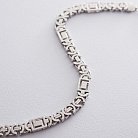 Чоловічий срібний браслет (Євро Версаче 0.75 см) р0217012 от ювелирного магазина Оникс - 2