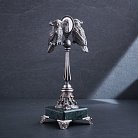 Срібна фігура ручної роботи "Попугайчики" сер00057 от ювелирного магазина Оникс