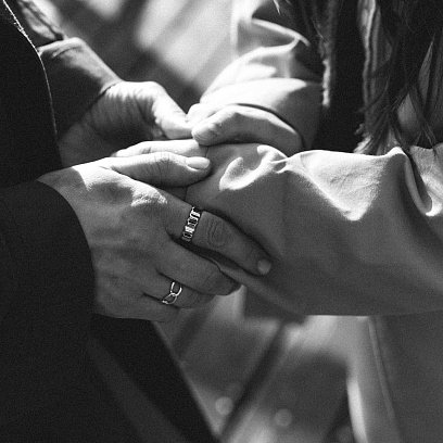 Кольцо "Frederika" в белом золоте к07519 №15