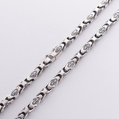 Мужская серебряная цепочка 525ц №5