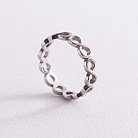 Серебряное кольцо "Бесконечность" 3946 от ювелирного магазина Оникс - 2