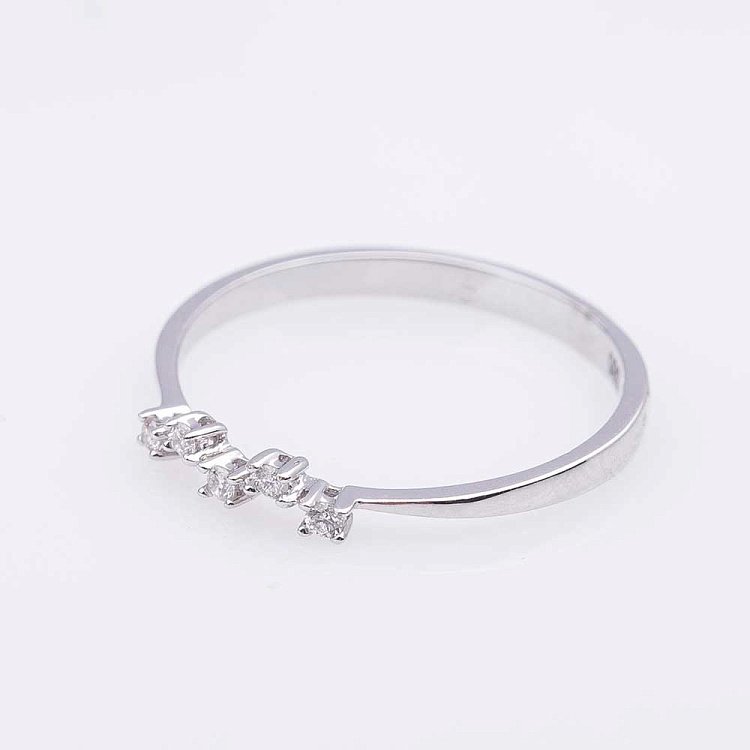 Золотое помолвочное кольцо с бриллиантами S00203R от ювелирного магазина Оникс - 1