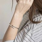Срібний браслет "Цвях" 141144 от ювелирного магазина Оникс - 5