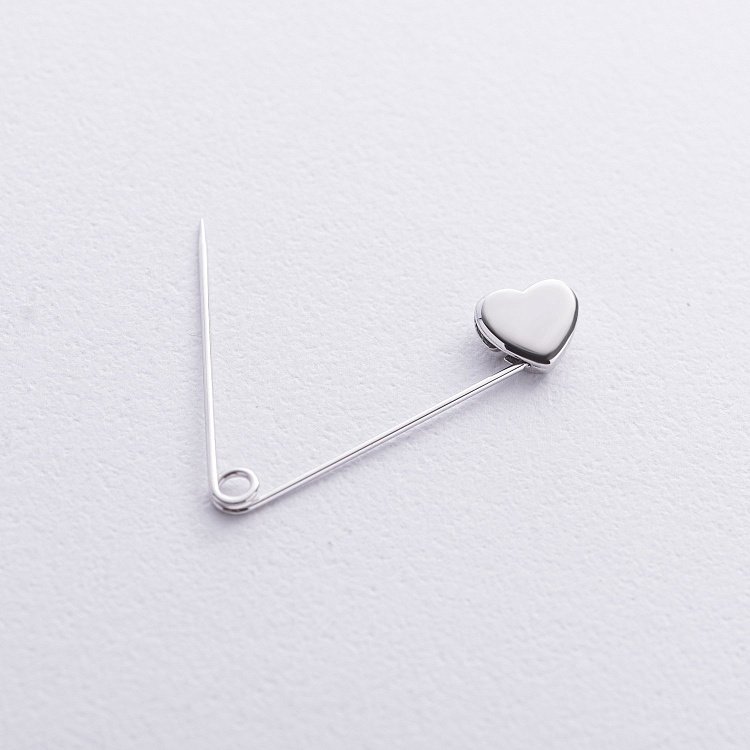Золота шпилька "Сердечко" зак00353 від ювелірного магазину Онікс - 3