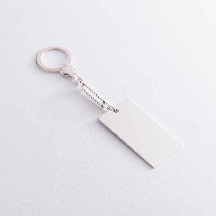 Срібний брелок з гравіюванням "Улюбленому чоловікові" 10047м від ювелірного магазину Онікс - 4