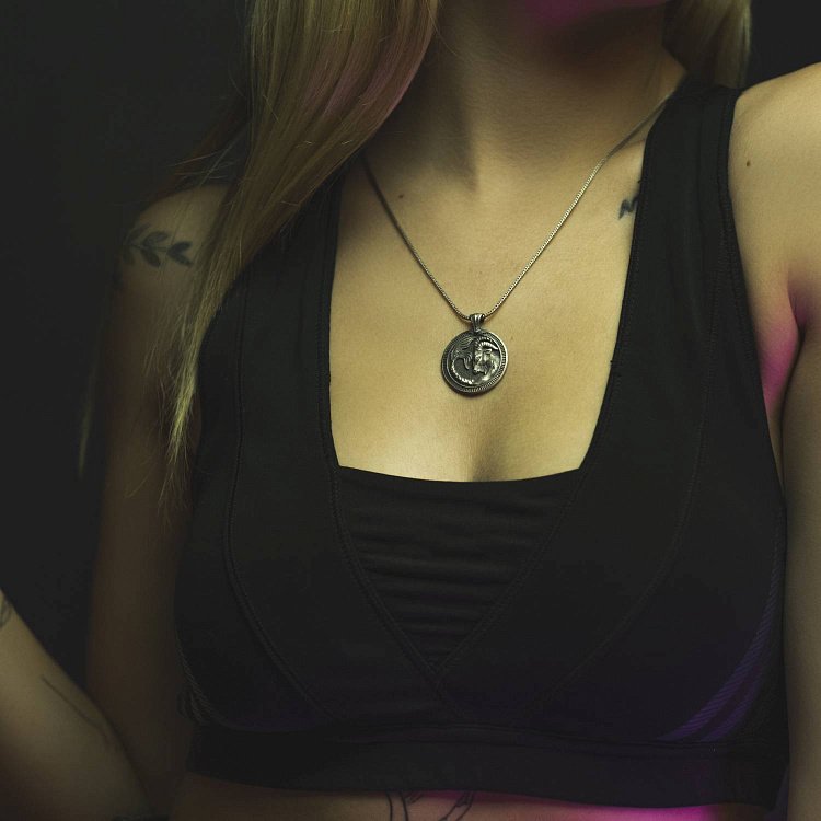 Серебряный кулон "Знак зодиака Козерог" 133200козеріг от ювелирного магазина Оникс - 6