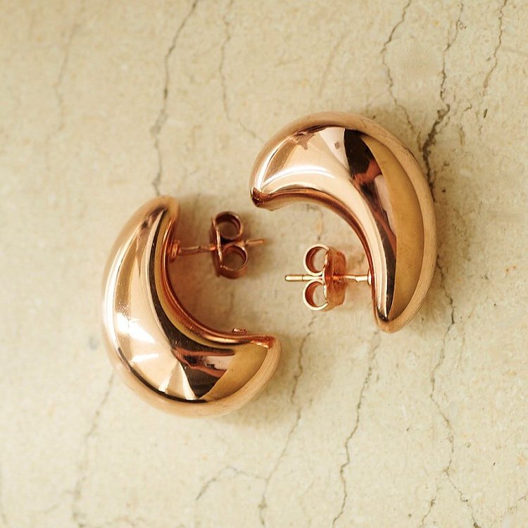 Срібні жіночі сережки з позолотою 12393 від ювелірного магазину Онікс