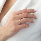 Помолвочное кольцо в белом золоте (бриллиант) кб0194 от ювелирного магазина Оникс - 7