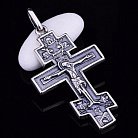 Православний хрест (чорніння) 13106 от ювелирного магазина Оникс