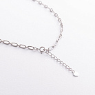 Срібне кольє "Ланцюжок" 908-01511 от ювелирного магазина Оникс - 2