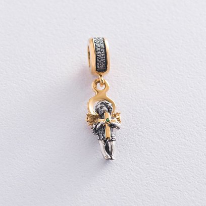 Серебряная подвеска "Ангел" 132996 №2