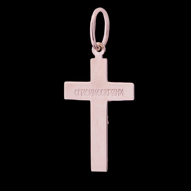 Золотий хрестик (розп'яття) 2831 від ювелірного магазину Онікс - 1