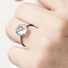 Золотое кольцо (кварц, бриллиант) LDR0518-p от ювелирного магазина Оникс - 5