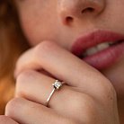 Помолвочное золотое кольцо с бриллиантом 22461521 от ювелирного магазина Оникс - 1