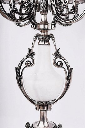 Серебряный подсвечник Сер.15 №3