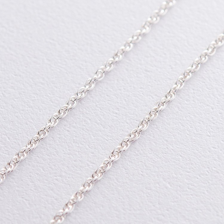 Серебряная цепочка (плетение Веревка) б011553 от ювелирного магазина Оникс - 1