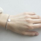 Срібний браслет "Монетка" 141307 от ювелирного магазина Оникс - 5